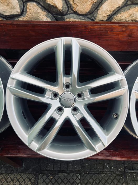КАТО НОВИ!!! Джанти 18 5х112 Ауди Оригинални Djanti 18 5x112 Audi Originalni