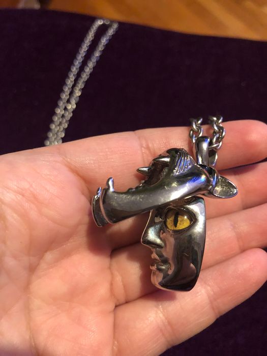 Колие медальон Дионисий Леопард