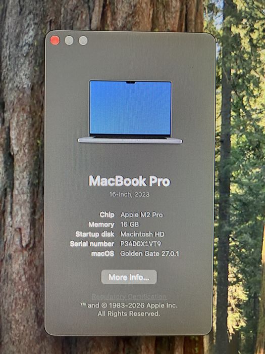 MacBook Pro 16" M2 Pro (12 CPU / 19 GPU / 16/512GB) - Headless / Mac Mini Killer