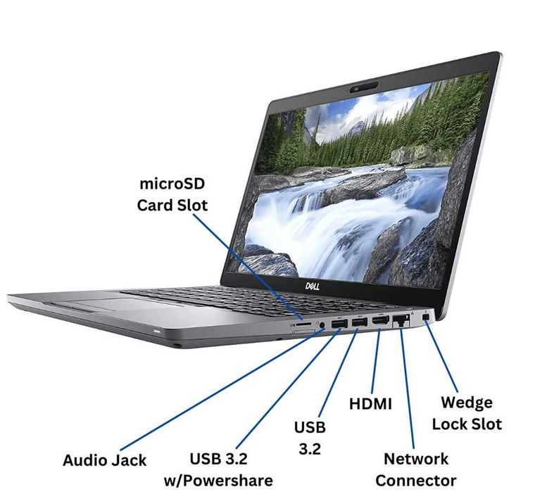 Laptop Business Refurbished – Dell Latitude 5410 – Intel Core i7-10610U – 8-32GB DDR4 – 128GB-1TB SSD NVMe – 14 inch Full HD – Windows 10/11 Pro