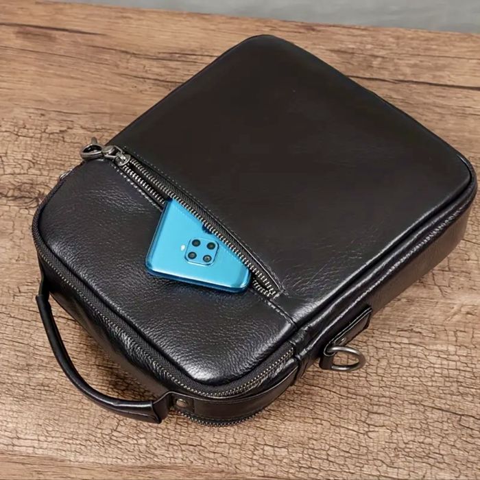 Мъжка луксозна кожена чанта Montreal* Премиум/Селективна -16% Промоция