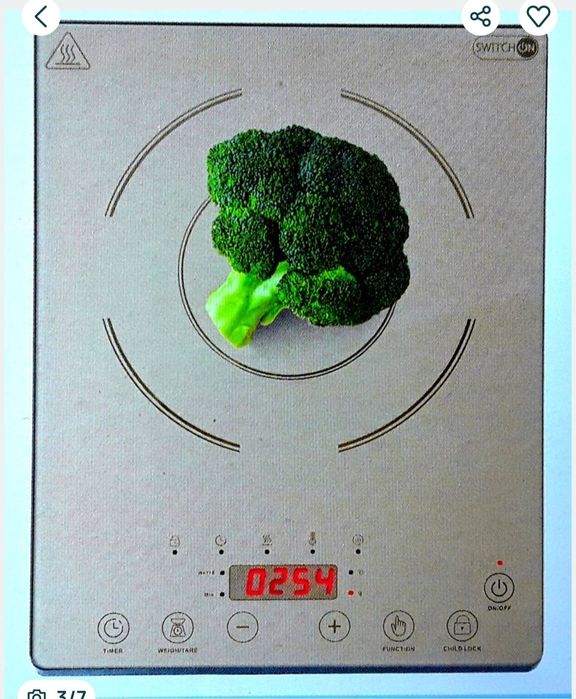 Plita electrica cu inducție SWITCHON Germania 2000 W NOUĂ - 195 Lei