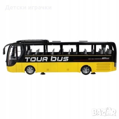 Автобус с дистанционно и светофар комплект, със светлини и звуци