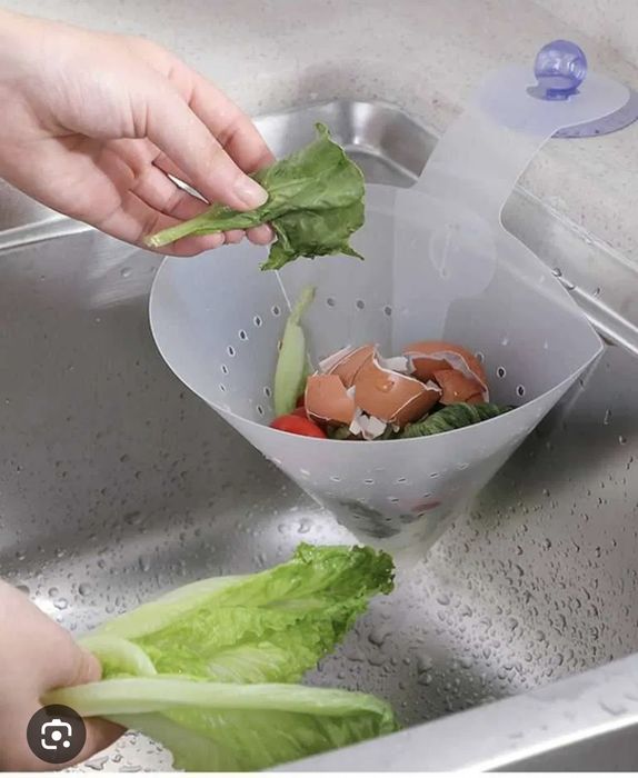 Фильтр воронка для мусора и отходов