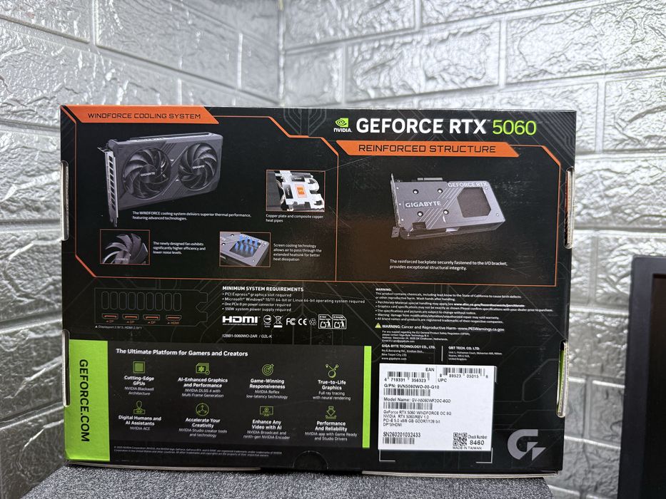 RTX 5060 gigabyte