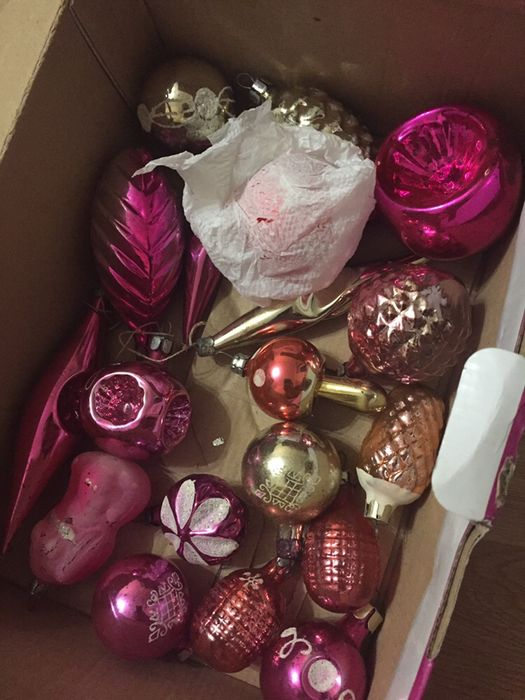 Ёлочные игрушки советские