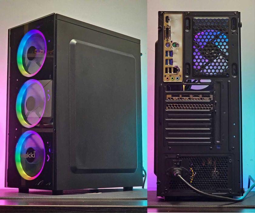 RTX 5060/Ryzen 7-5700X/RAM 32GB/SSD 1TB/Чисто Нов+Гаранция!