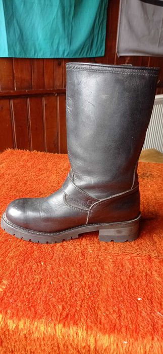 Мото- боти естествена кожа