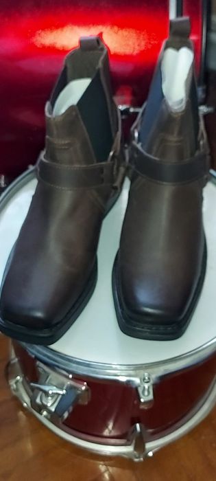 Cizme Harley din piele naturală