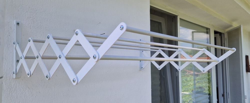 Простор - Сгъваем стенен сушилник за дрехи. Нов!