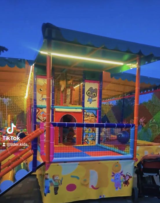 Аттракцион мобильный лабиринт