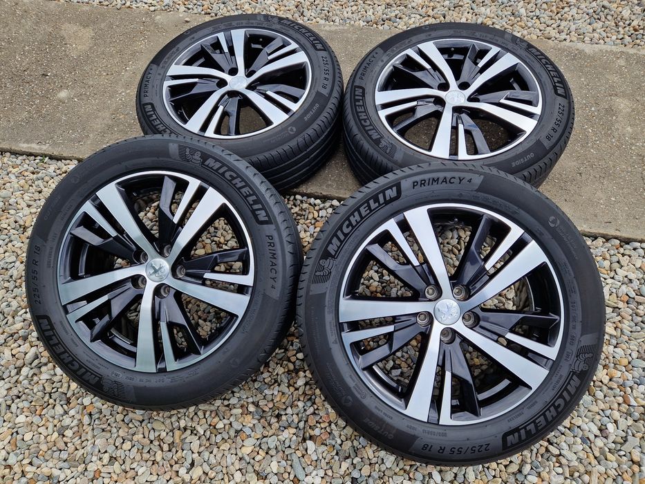 Roti/Jante Bi.colore Peugeot 3008 5008 anvelope vara 225 55 18
