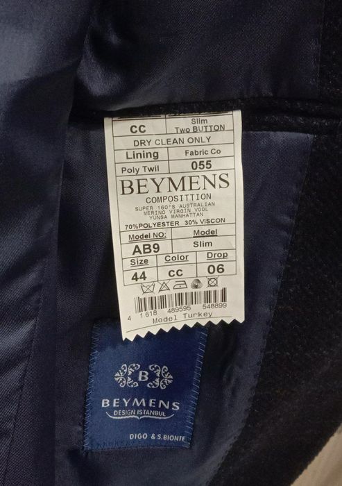 Мужской пиджак, турецкий модель