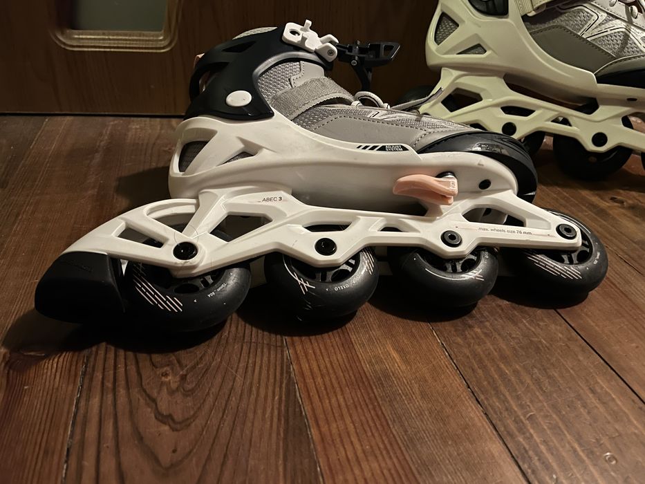 Детски ролери Decathlon 32-35 + протектори