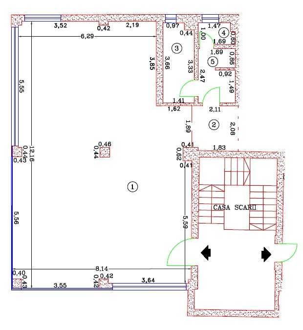 Pipera Spațiu office / comercial 110 mp | trafic+vizibilitate foarte bună | etaj 1 | ideal firmă / clinică