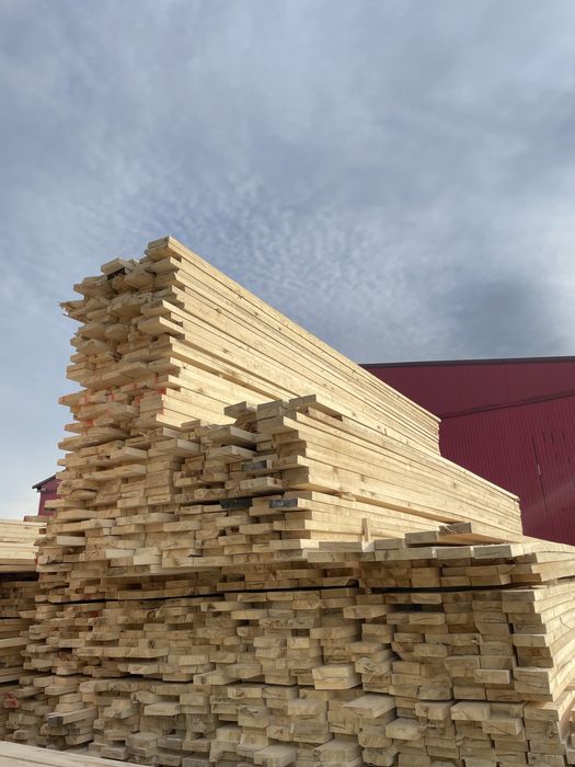 Пиломатериал Рейка Балка Брус Необрезная