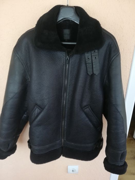 Geaca bărbati cu blana Aviator Mannace M