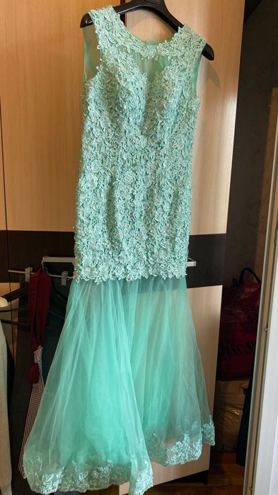 Платье вечернее со стразами