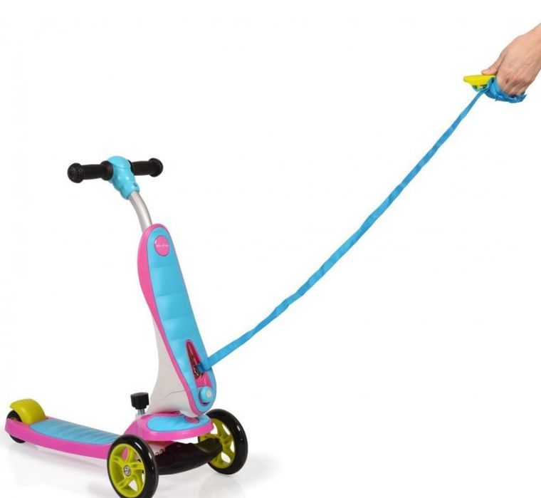 Byox Тротинетка Elfin розова 2 в 1