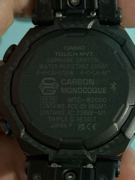 Casio mtg-2000 carbon