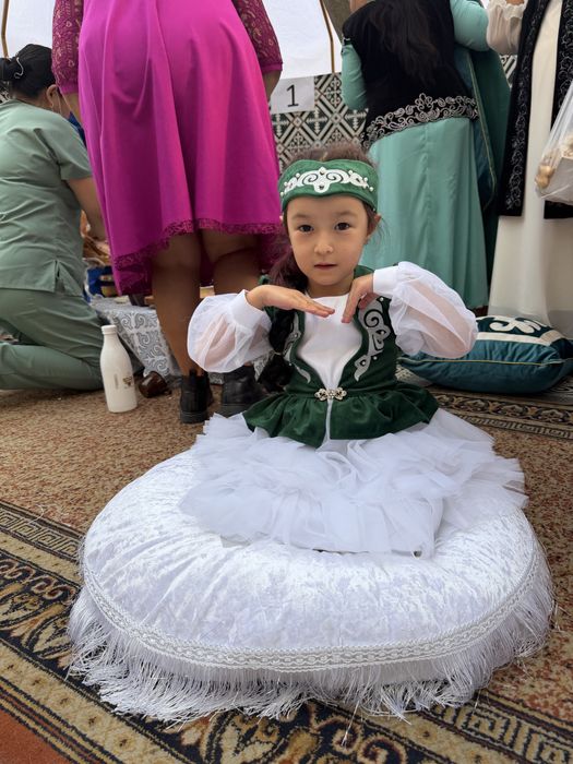 Платье казахское