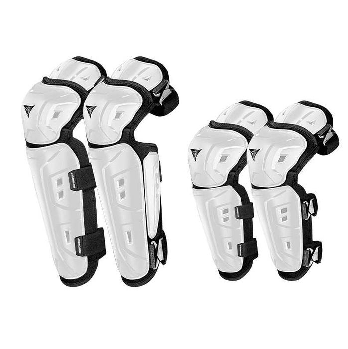 Set genunchiere si cotiere moto adjustabile protectie certificata CE