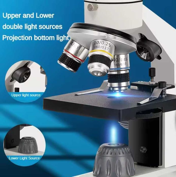 Биологический микроскоп увеличение 2000х