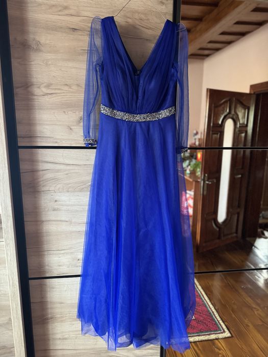 Rochie de seara albastru regal