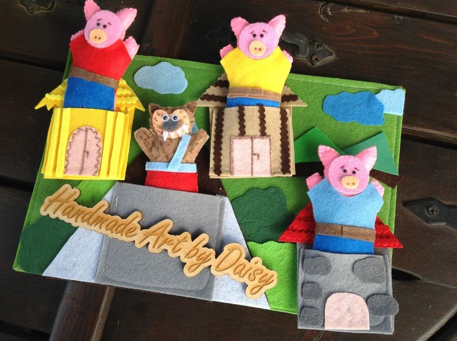 Книжки изработени от филц