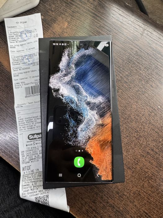 Самсунг S22 ultra. С документами. Состояние отличное!