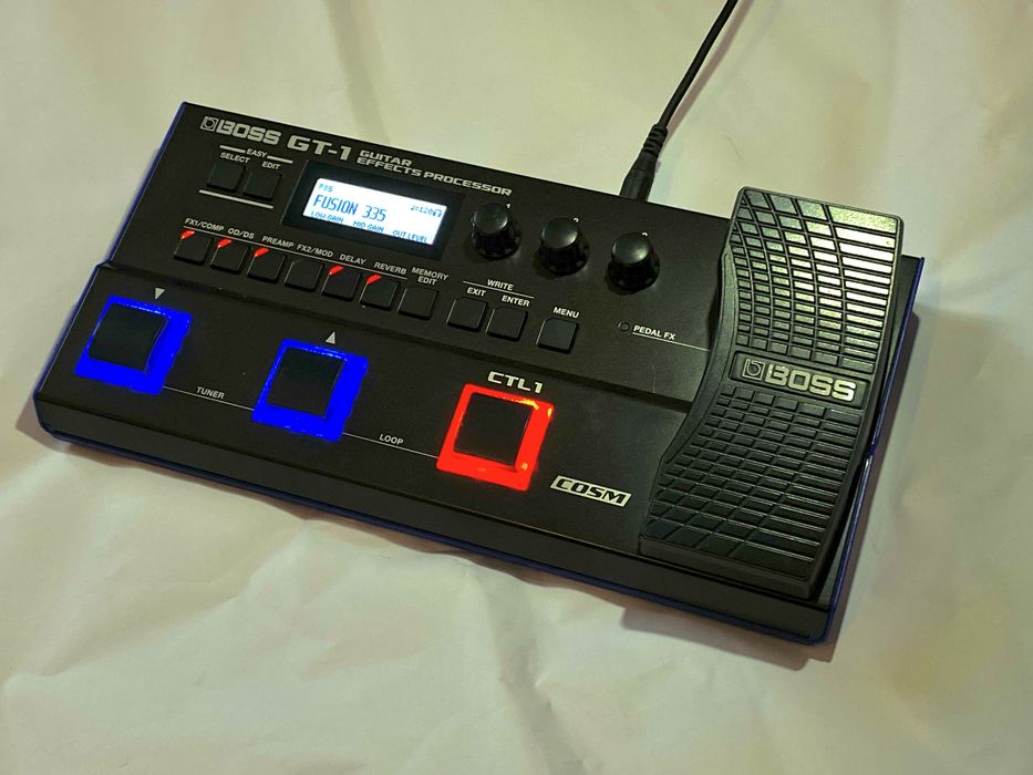 procesor chitara pedala multiefect boss gt 1