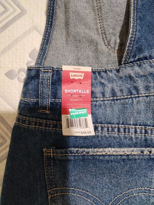 Фирменный комбинезон Levis на девочку