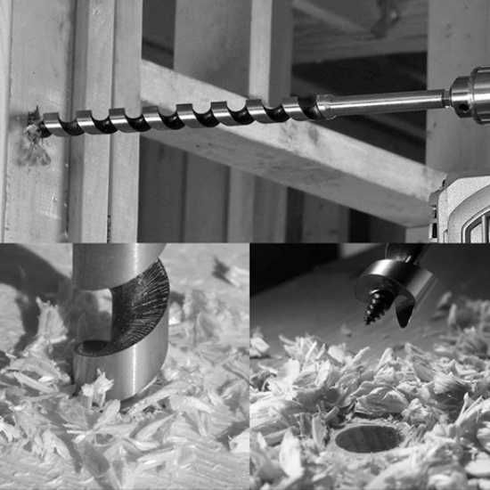 Burghiu spiralat pentru lemn ULTIMATE TwisterXbit, D10, lungime 230 mm