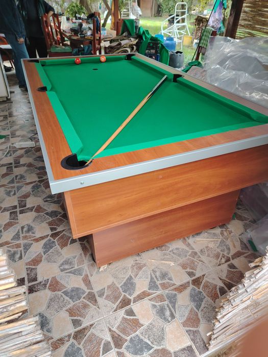 Vând 2 mese de biliard Nr 8 cu cos cu placă de ardezie