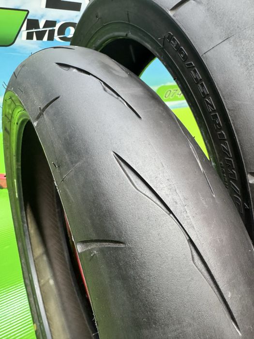 Set Anvelope Moto 120 70 17 si 190 55 17 Bridgestone RS11 Set87