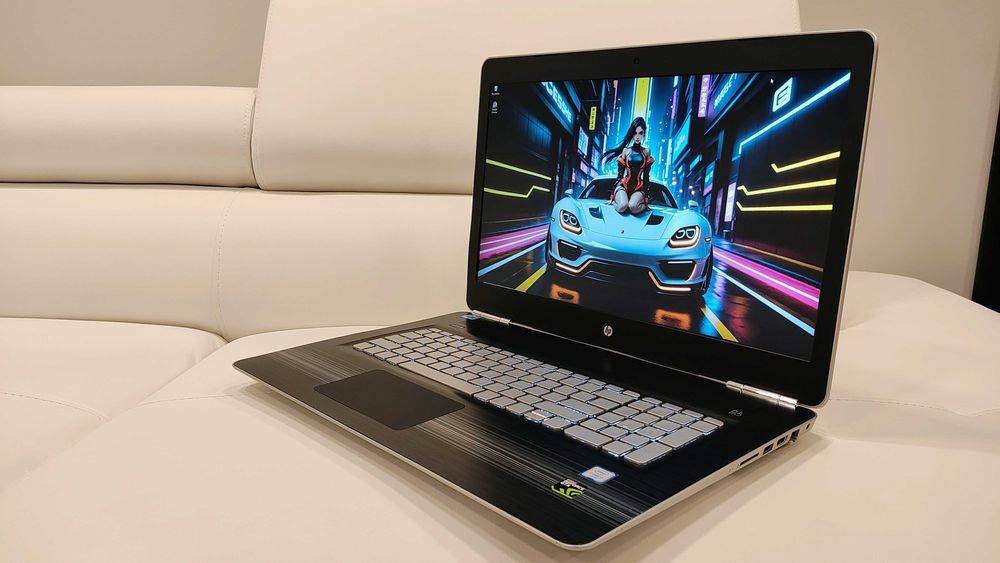 laptop gaming HP ,intel core i7 quad core ,video nvidia, 17,3 inch