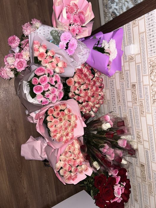 Продам свежие букеты