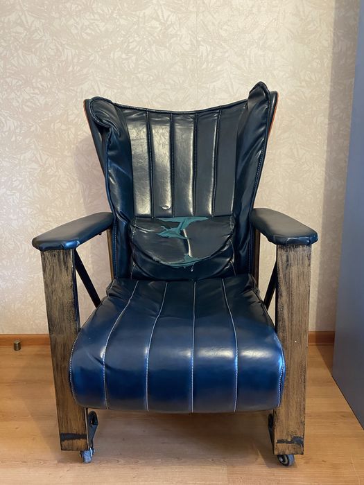 Кресло рабочее (кожзам) б/у