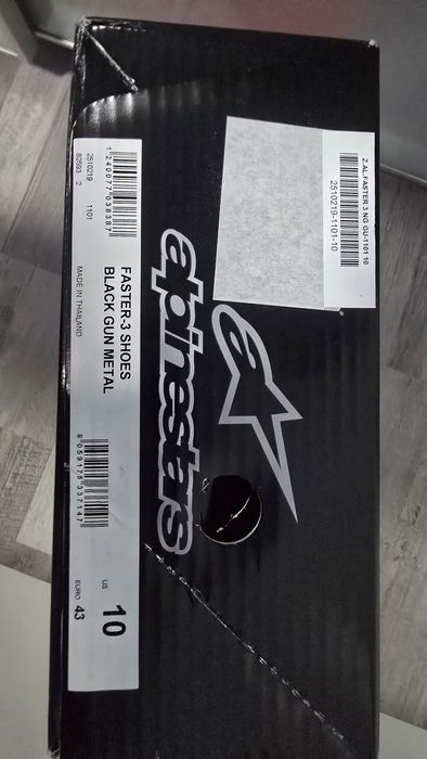 Ghete Alpinestars Faster 3 Gunmetal 43
