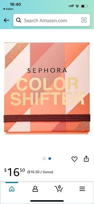 Тени sephora новые