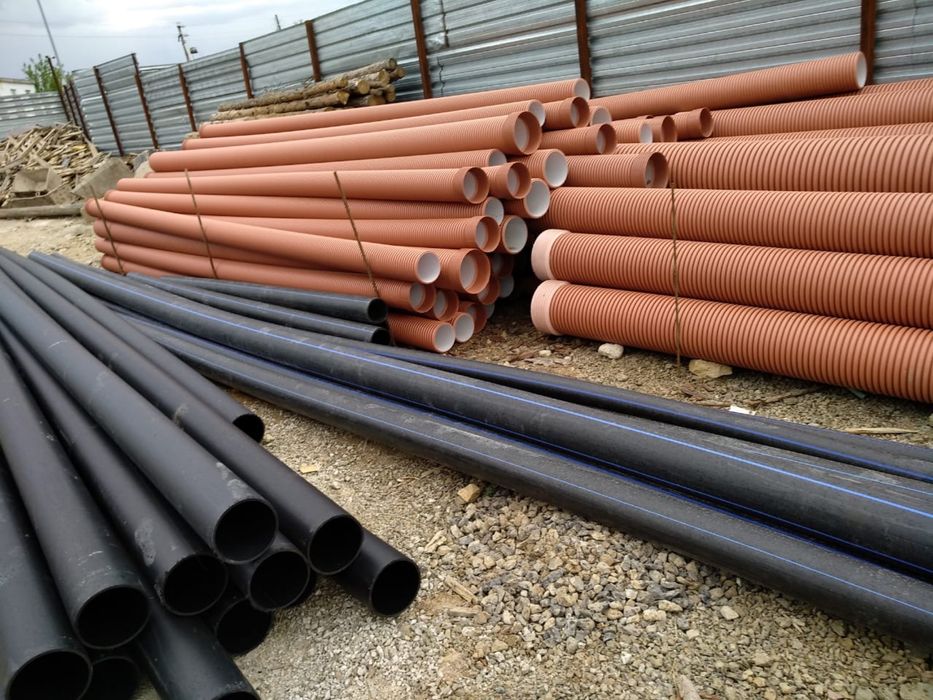 Трубы для канализации и питьевой воды