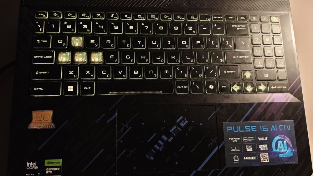 MSI Pulse 16 AI C1VGFG 32/1000