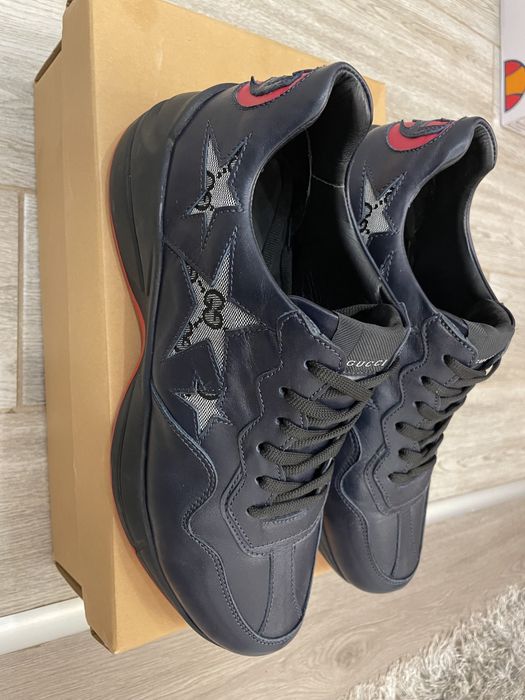 Мъжки кожени обувки GUCCI