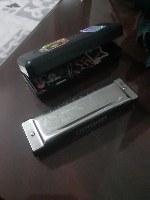 Губная гормошка ( HOHNER Silver Star )