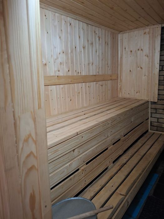 Баня на дровах, с бассейном. ЭКИБАСТУЗ