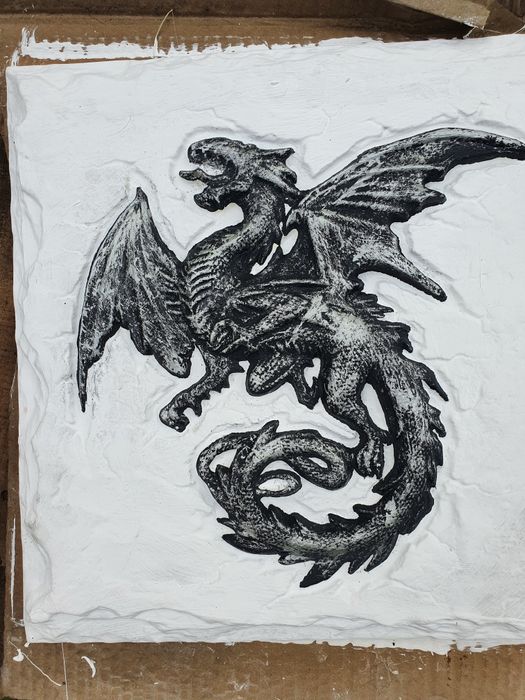 Декор пано "дракон"