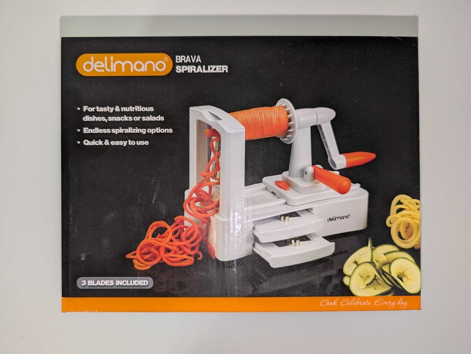 Feliator Legume Delimano Brava Spiralizer (în cutie)