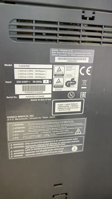 Printer A3 Konika Minolta