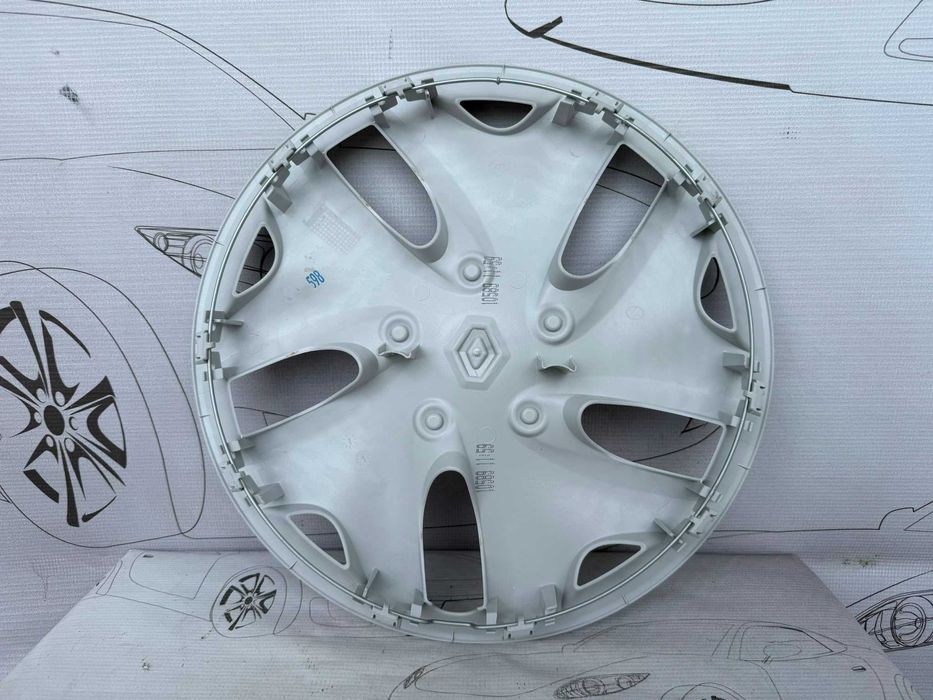 Capac Roată R15 Gri Argintiu Renault Megane III 403152442R 2014 / [2009-2016] / (4B2)