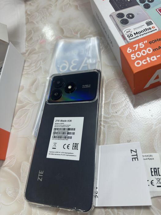 Смартфон ZTE А36